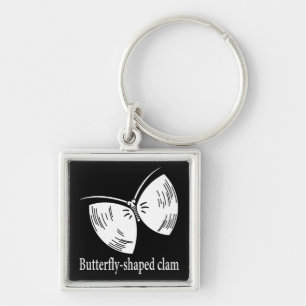 蛤 胡 蝶 SCHLÜSSELANHÄNGER