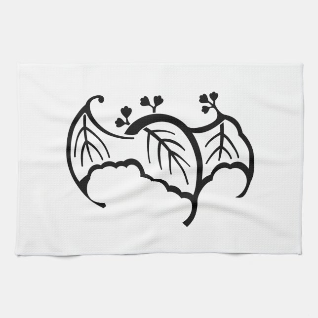 蝙蝠桐 GESCHIRRTUCH (Horizontal)