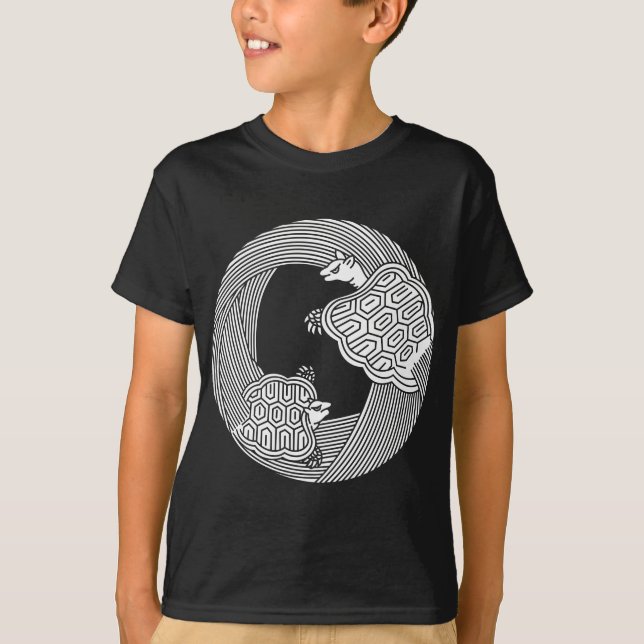 親子亀 T-Shirt (Vorderseite)