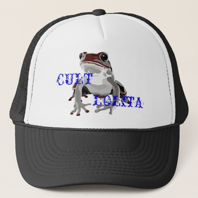 赤カエル　CAP TRUCKERKAPPE (Vorderseite)