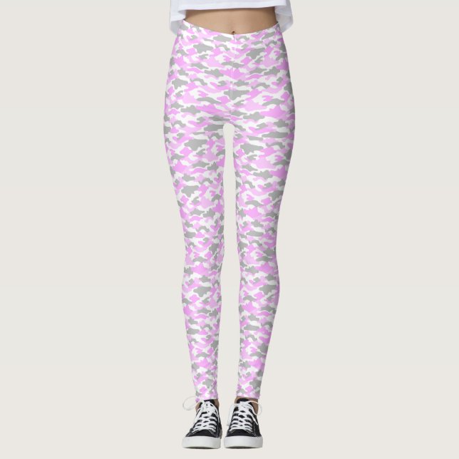迷彩（ピンク）  レギンス LEGGINGS (Vorderseite)