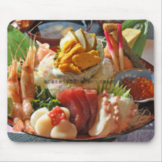 道の駅くじ 名物 海女丼のマウスパッド MOUSEPAD