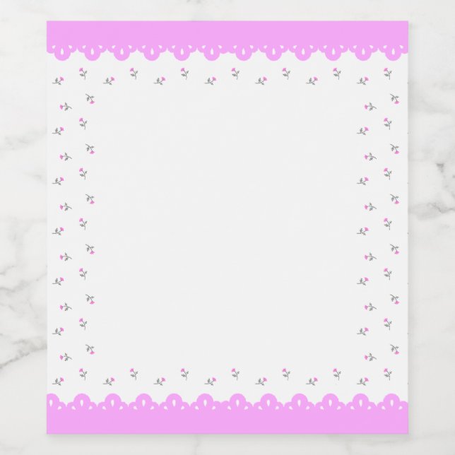 野 ば ら&レ ス(ピ ク)      WEINETIKETT (Einzelnes Label)