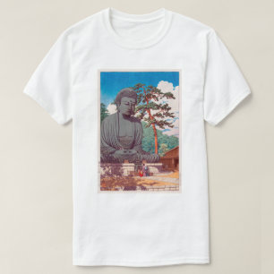 鎌倉大仏, großer Buddha in Kamakura, Hasui Kawase T-Shirt