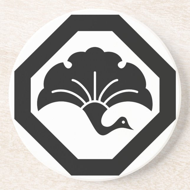 隅 切 角 り に 銀 SANDSTEIN UNTERSETZER (Vorne)