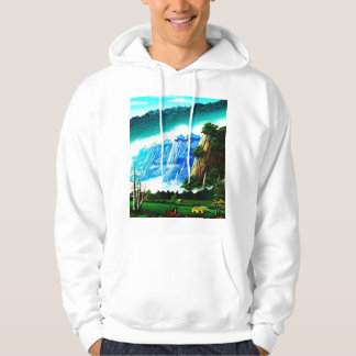 靄の奇山 HOODIE