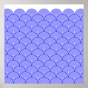 青 海 風 (青 色) POSTER