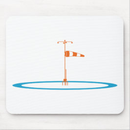 風向旗で風向きと風速をチェック MOUSEPAD