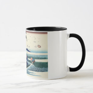 駿 州 尻, 北 den Fuji von Ejiri, Hokusai, Ukiyo-e 斎 Tasse