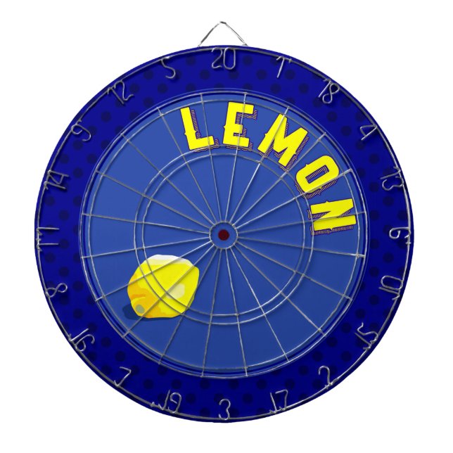 鮮やかなレモン DARTSCHEIBE (vorne)