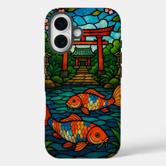 鯉の池 iPhone 16 HÜLLE