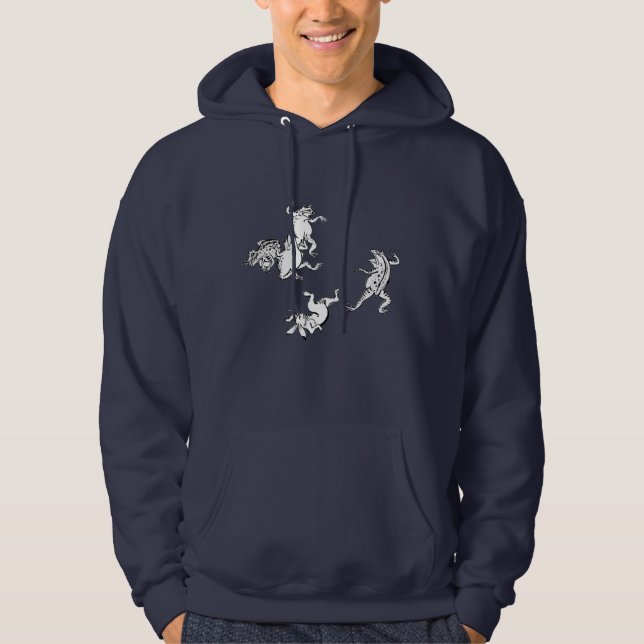 鳥獣人物戯画 HOODIE (Vorderseite)