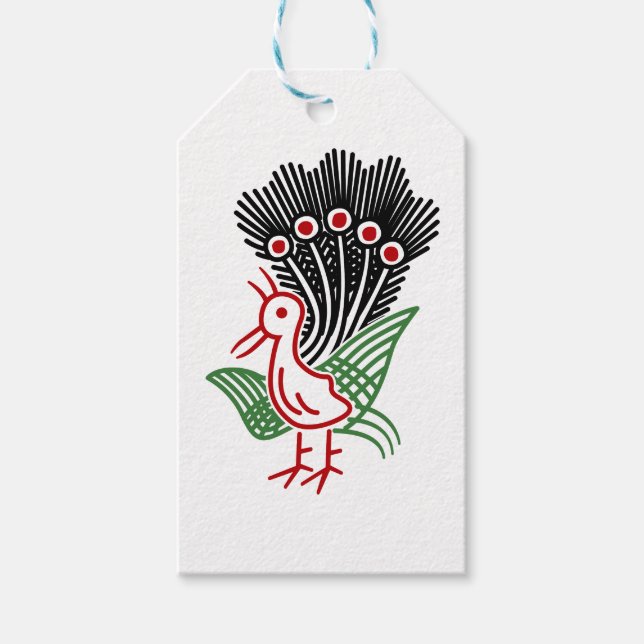 麻雀牌 1索 イーソウロゴのみ-01 GESCHENKANHÄNGER (Vorderseite)