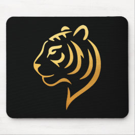 黄金の虎 Gold Tiger – Japanese Minimalist Mousepad