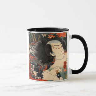 龍の刺青の役者, 国芳 Schauspieler der Tätowierung des Tasse