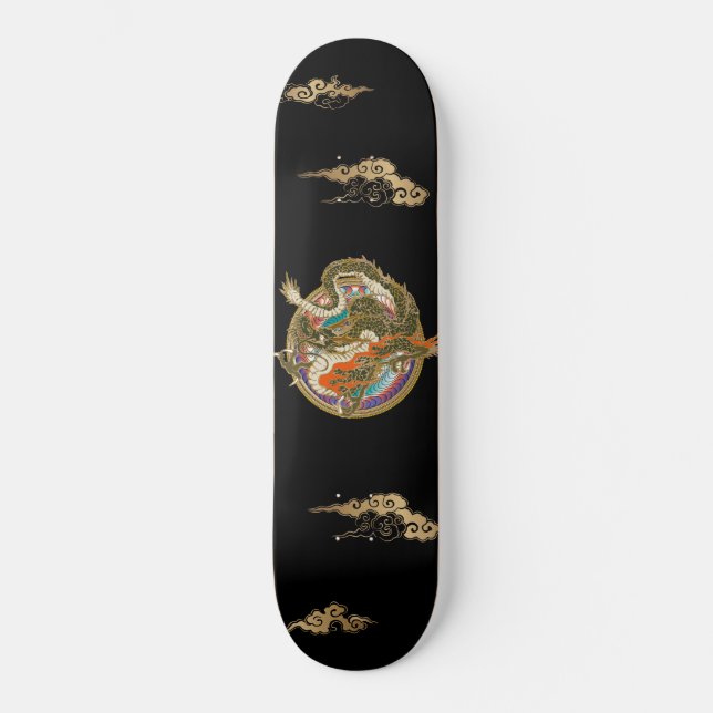 龍 の デ ザ の 風 和 SKATEBOARD (Vorderseite)