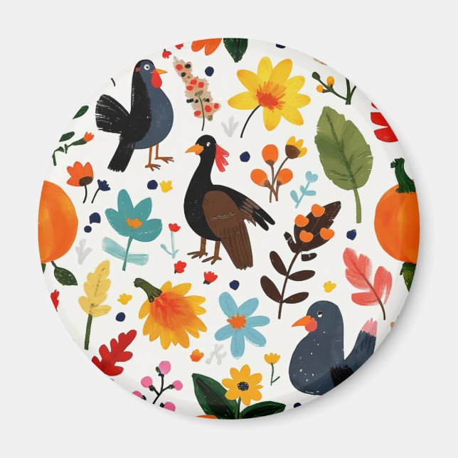 귀 여 운 칠 면 조 마 그 MAGNET (Vorne)