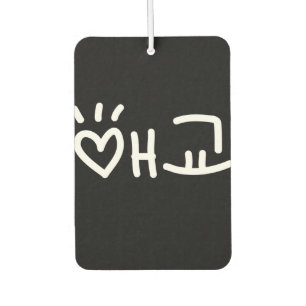 애 교 Aegyo Hangul Language Air Freshen Autolufterfrischer