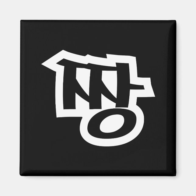 짱 JJANG - Die BEST ~ Koreanische Slang Hangul-Spra Magnet (Vorne)