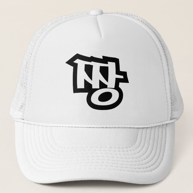 짱 JJANG - Die BEST ~ Koreanische Slang Hangul-Spra Truckerkappe (Vorderseite)