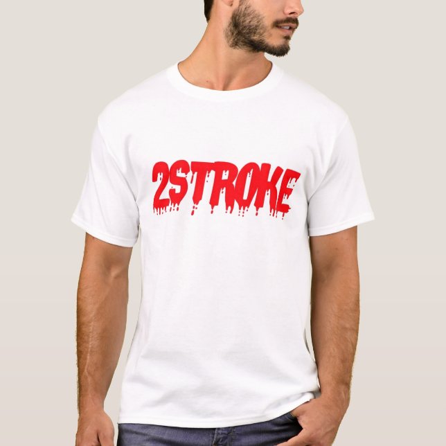 ２ＳＴＲＯＫＥ　ＢＩＫＥ　ＥＮＧＩＮＥ　ＭＯＴＯＲＣＹＣＬＥ T-Shirt (Vorderseite)