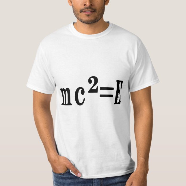 ｍｃ²＝E T-Shirt (Vorderseite)