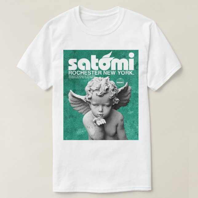 𝙨 𝙖 𝙩 𝙤 𝙢 𝙞 𝙜 𝙧 T-Shirt (Design vorne)