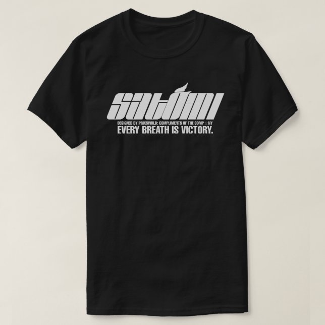𝙨 𝙖 𝙩 𝙤 𝙢 𝙞 𝙨 𝙡 T-Shirt (Design vorne)