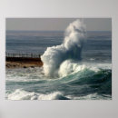 Suche nach wellenbrechen poster Strand