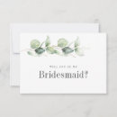 Suche nach be my bridesmaid einladungen Minimalistisch