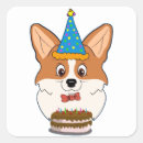 Suche nach corgi geburtstag aufkleber Feier