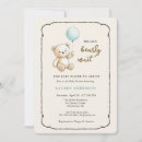 Suche nach teddybär baby party einladungen Süß