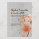 Suche nach vintage lilien einladungen Blumenhochzeit