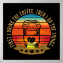 Suche nach einen trinken poster Kaffee