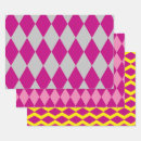 Suche nach rosa raute geschenkpapier Retro
