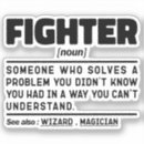 Suche nach fighting aufkleber Kämpfer