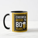 Suche nach lustiger 80 geburtstag tassen Beifall und biere