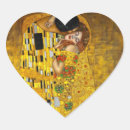 Suche nach gustav klimt aufkleber Den kuss