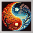 Suche nach yin yang symbol poster Dualität