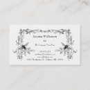 Suche nach vintage vögel visitenkarten Elegant