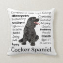 Suche nach cocker spaniel kissen Schwarzes