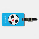 Suche nach fußball gepäckanhänger Blau