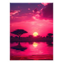 Suche nach afrikanische savanne poster Landschaft