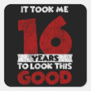 Suche nach 16 jahre alt aufkleber Geburtstag
