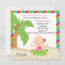 Suche nach hula girl einladungen Luau