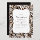 Suche nach leoparden einladungen Quinceanera