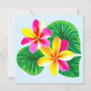Suche nach rosa plumeria einladungen Hawaii