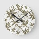 Suche nach bamboo wanduhren White