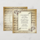 Suche nach musik lädt ein einladungen Musikhochzeit