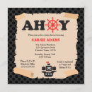 Suche nach schiffe ahoi einladungen Pirat